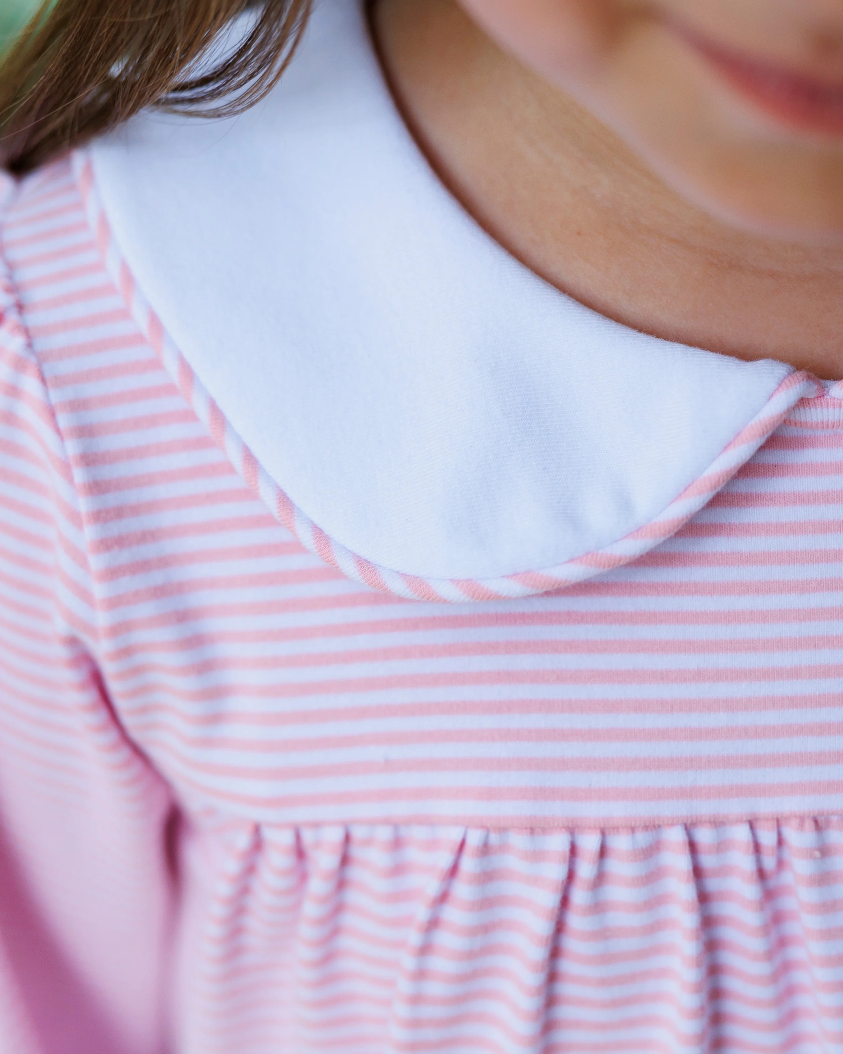 Lottie Dress Pink Long Sleeve Jellybean by Smock Candy - Image 4