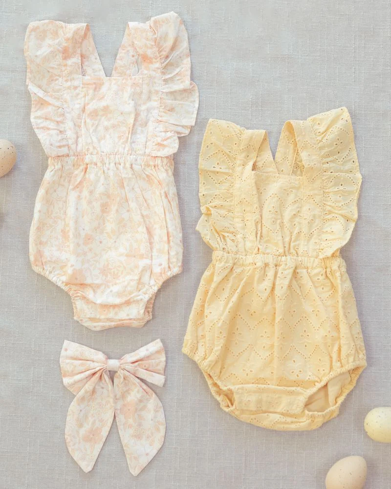 Noralee LUCY ROMPER LEMON - Image 6