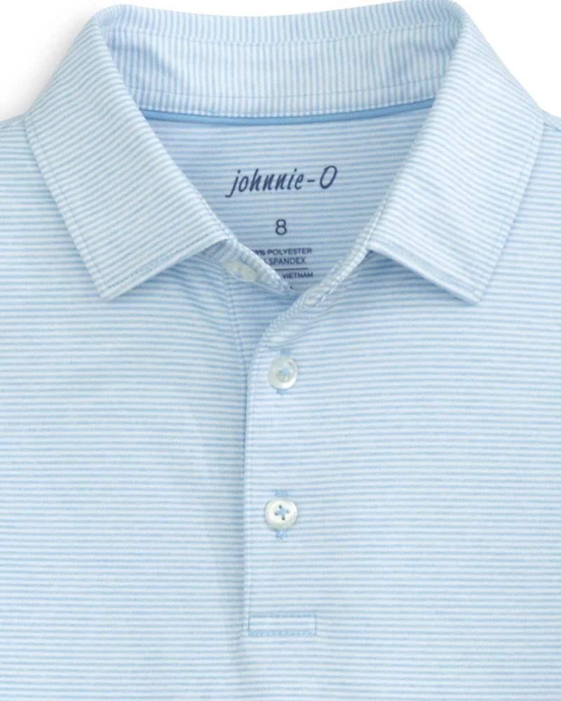 Johnnie-O Lyndonn Stripe Gulf Blue - Image 4