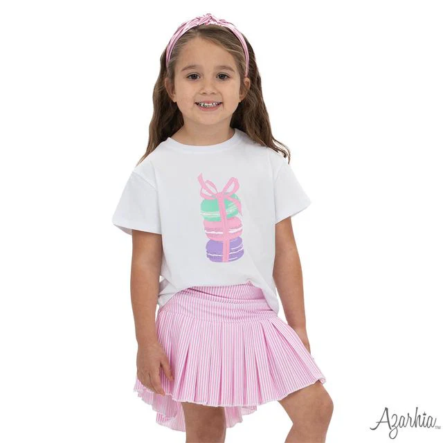 Azarhia Macaroon White Boxy Tee - Image 2