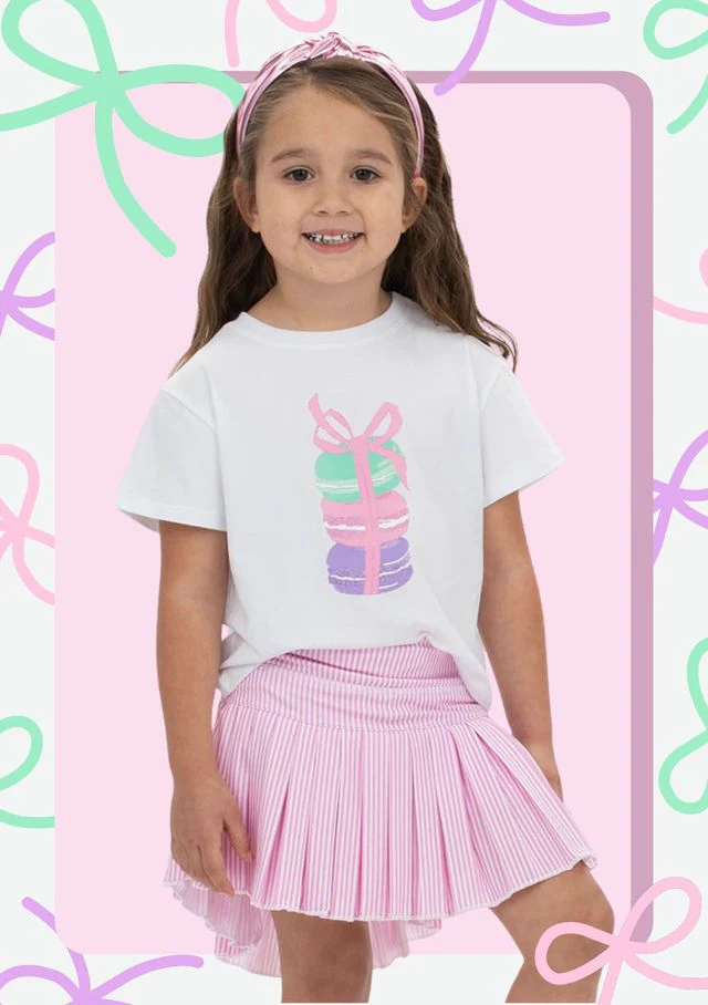Azarhia Macaroon White Boxy Tee - Image 3
