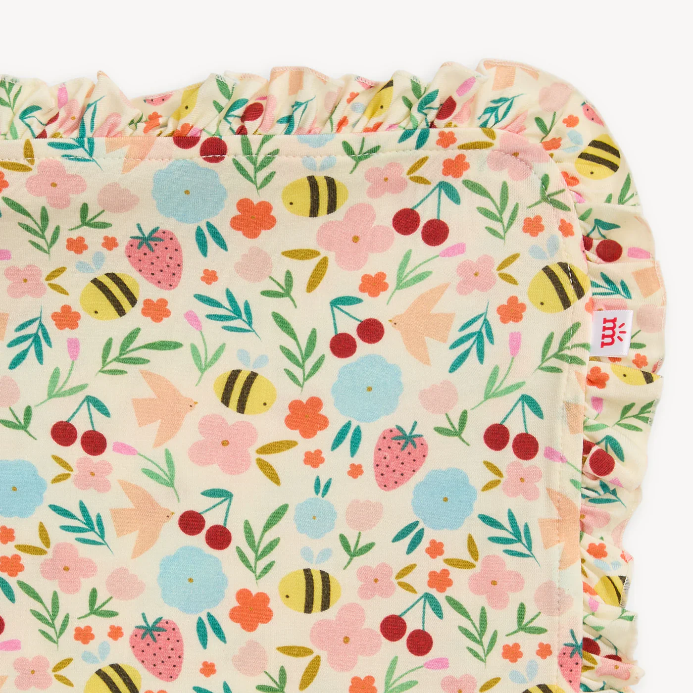 Magnetic Me Honey Blossom Modal Ruffle Baby Blanket - Image 2