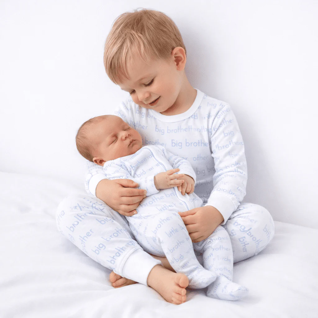 Magnolia Baby Big Brother Print Long Pajamas - Image 4