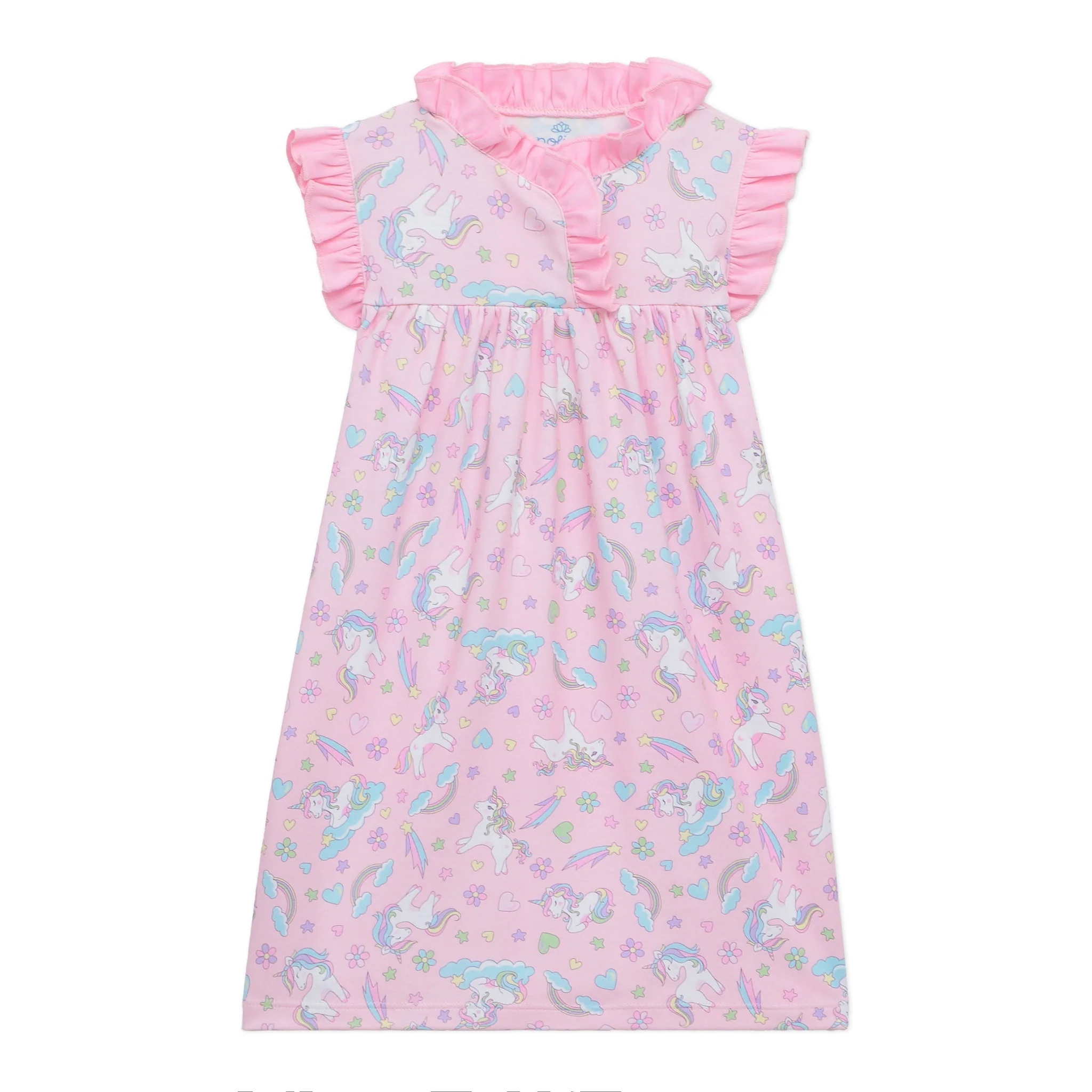 Magnolia Baby Enchanted Unicorns Flutters  Play Dress/ Nightgown - Image 2
