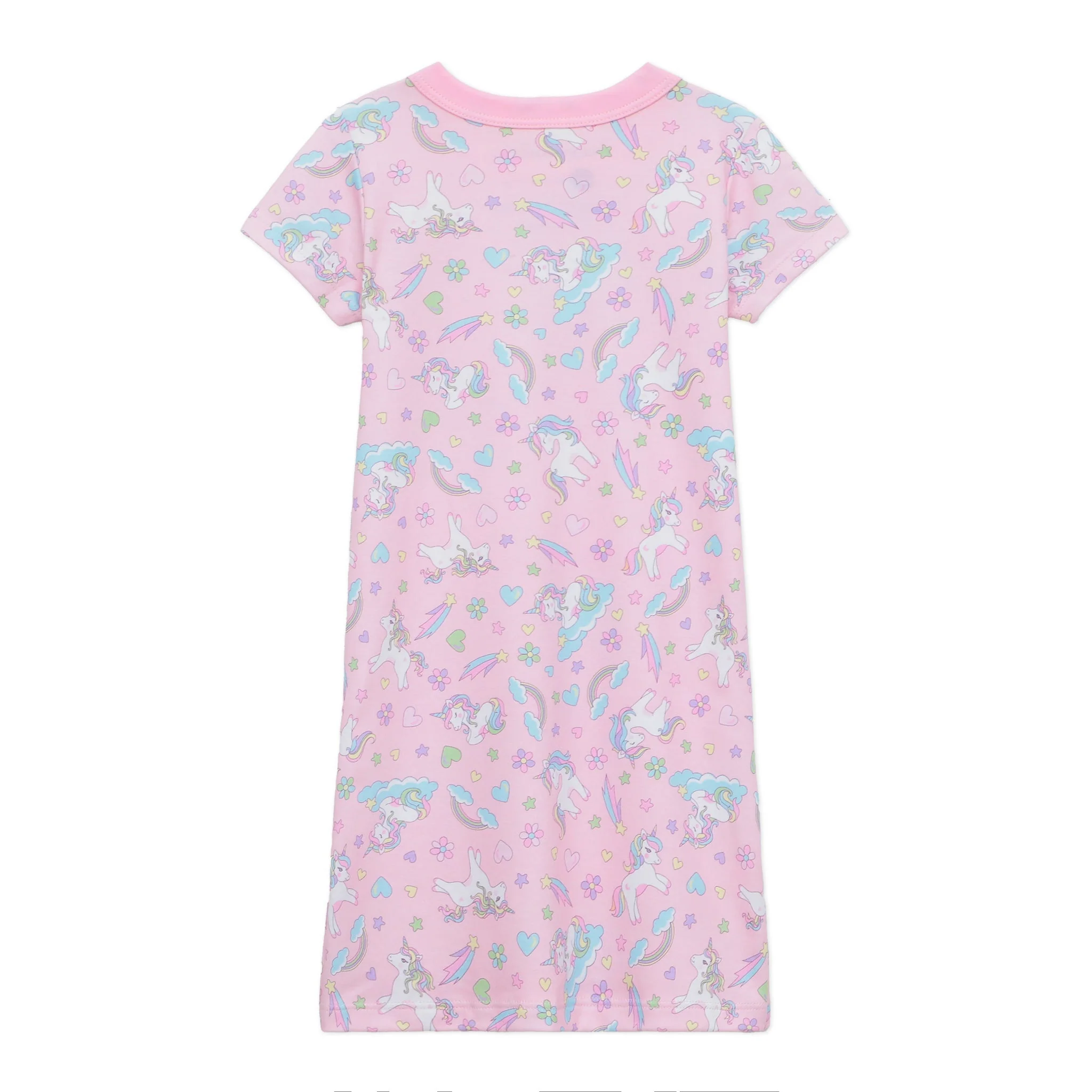 Magnolia Baby Enchanted Unicorns Short Sleeve Play Dress/ Nightgown - Image 2