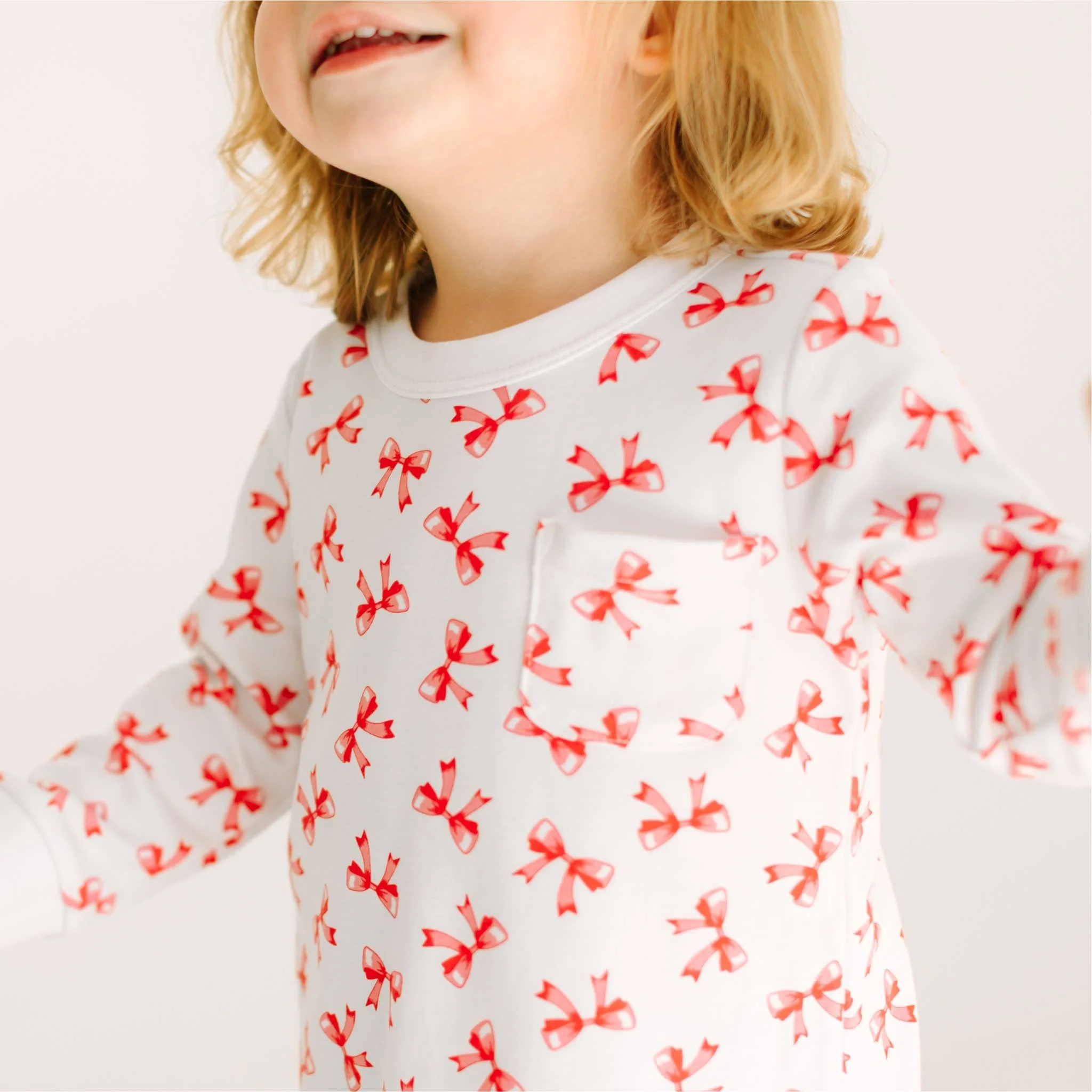 Magnolia Baby - Scarlett Bows Nightdress - Image 5