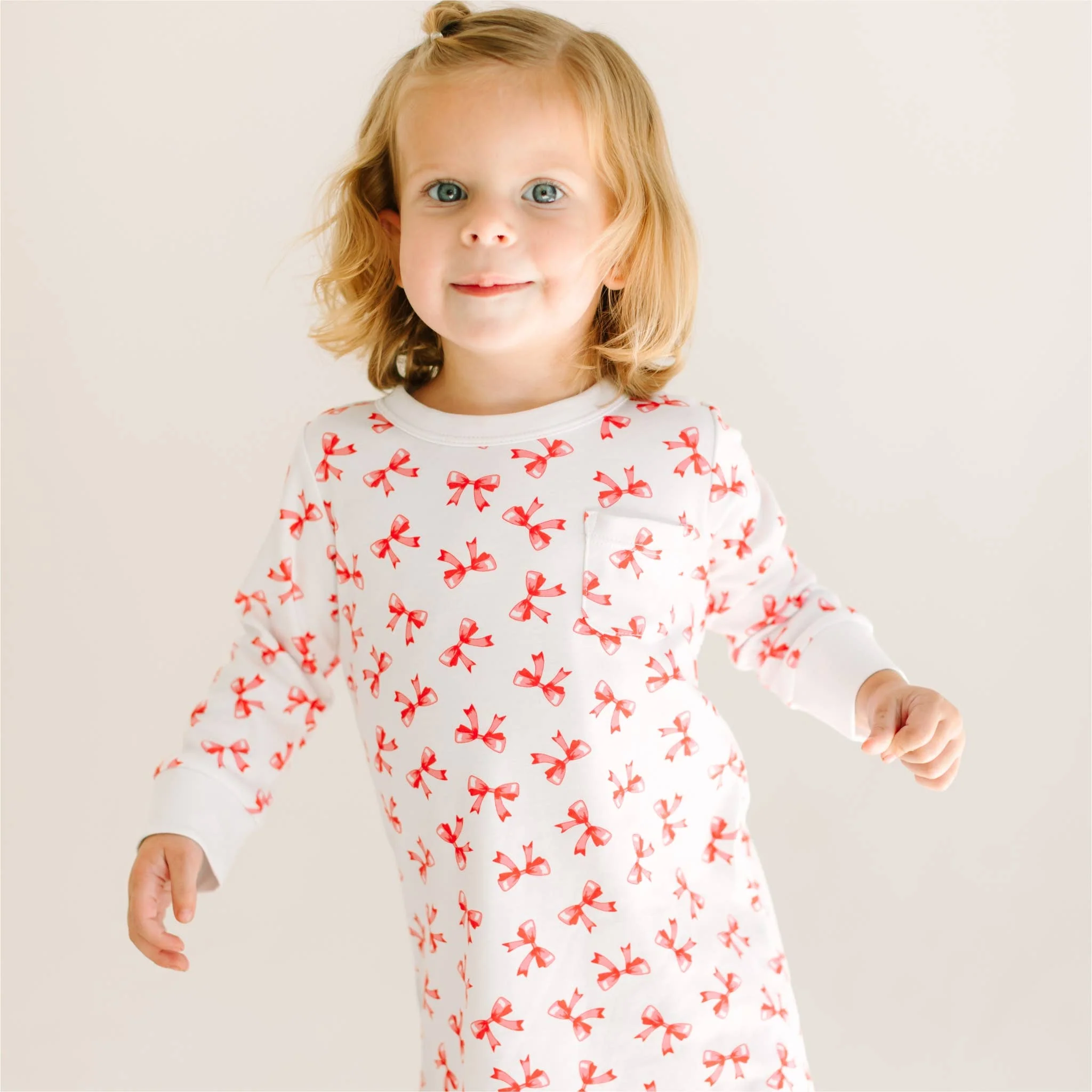Magnolia Baby - Scarlett Bows Nightdress - Image 6
