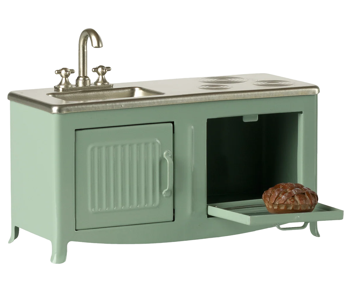 Maileg Kitchen, Mouse - Mint - Image 4