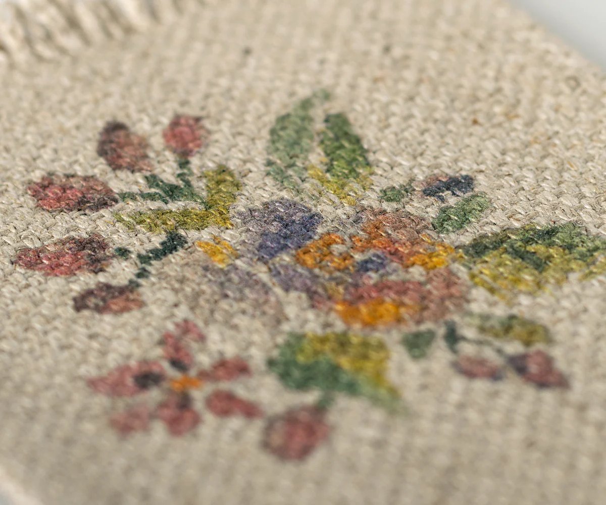Maileg Rug, Flowers - Small - Image 3