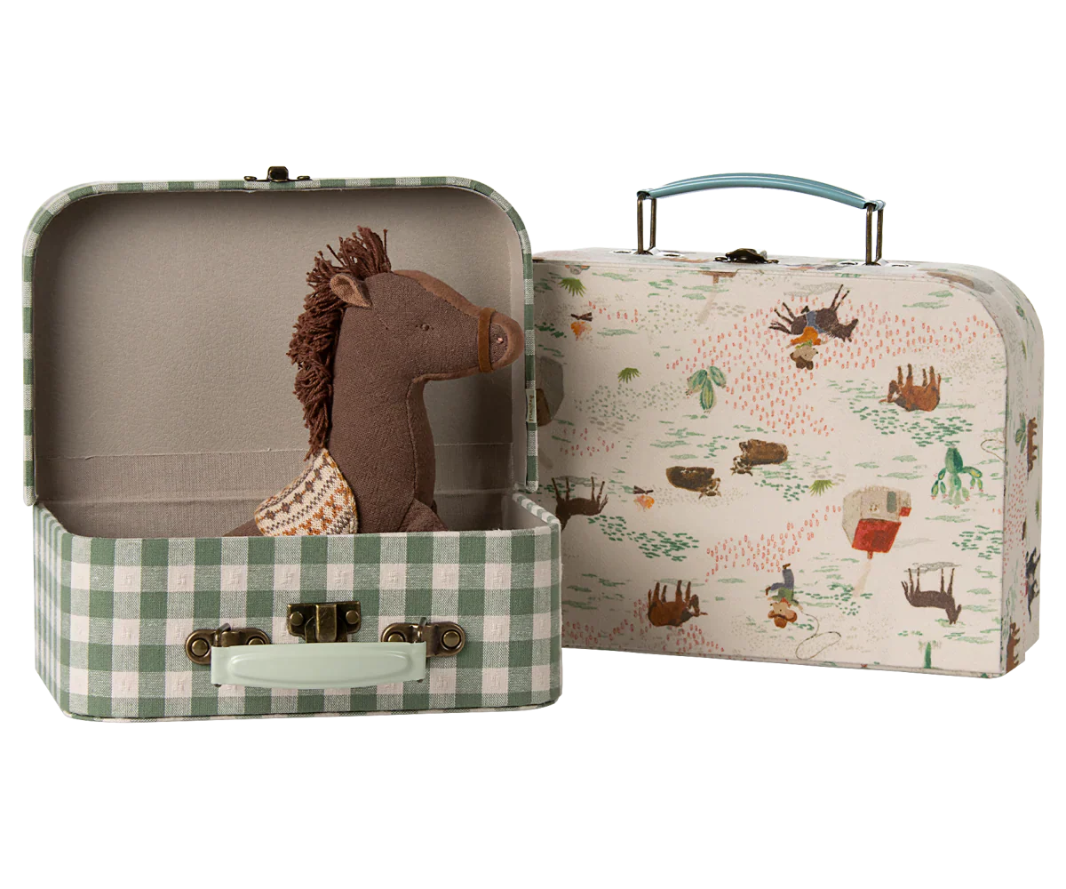 Maileg Suitcase Set 2 Pcs - Pony - Image 4