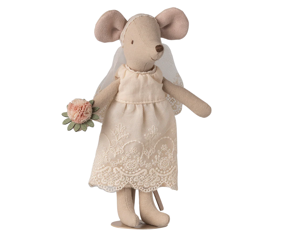 Maileg Wedding mice couple in box, Mum and  Dad - Image 5