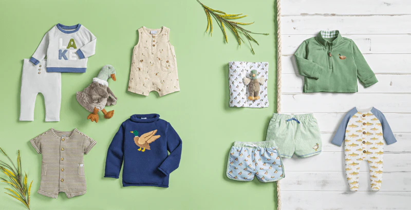 Mallard Swaddle & Rattle Set - Image 3