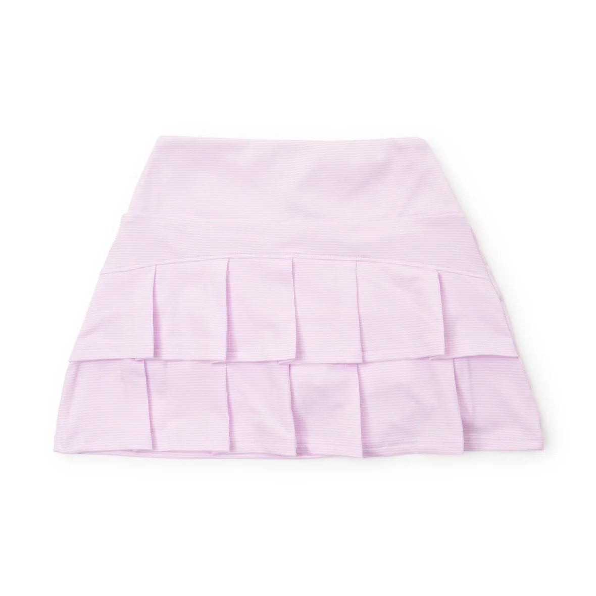 MARGOT GIRLS' PERFORMANCE SKIRT BY LH SPORT LIGHT PINK - Image 5