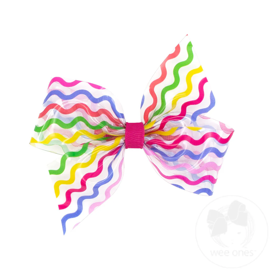 Medium WeeSplash Colored Swim Bow with Plain Wrap - Image 9
