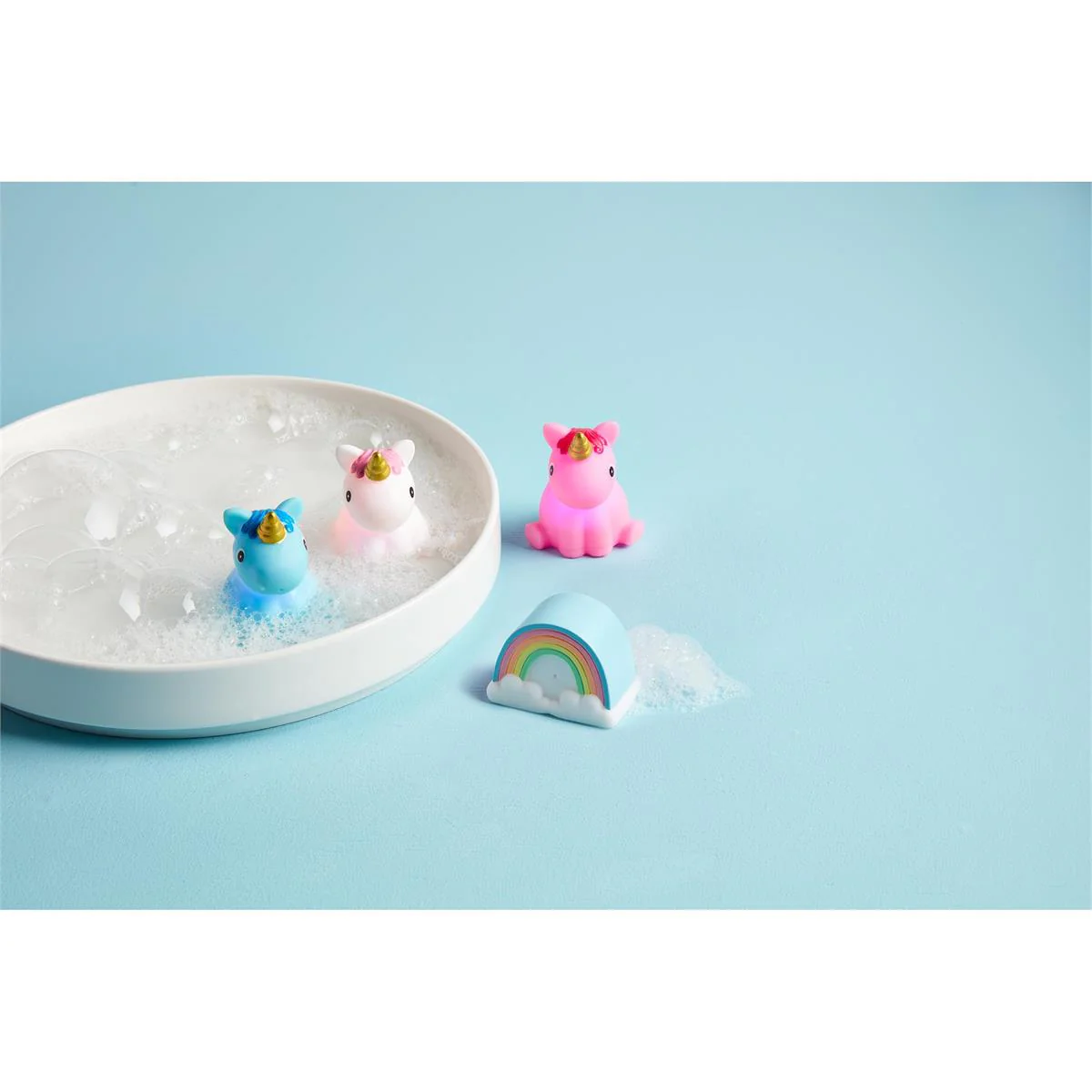 Mermaid Light-Up Bath Toy Set - Image 2
