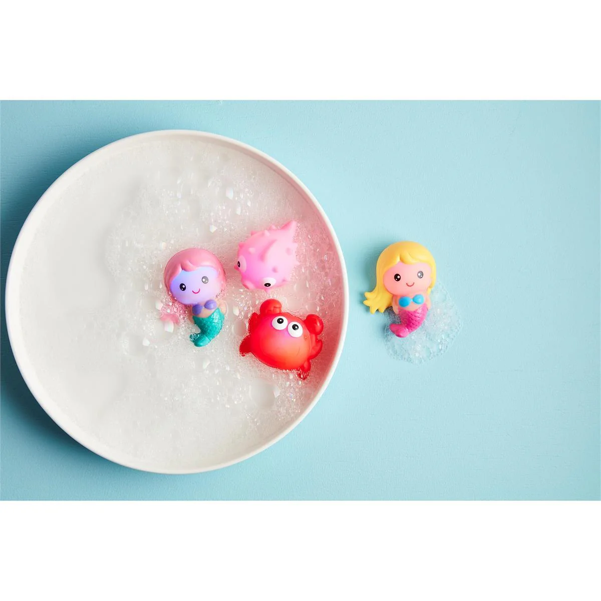 Mermaid Light-Up Bath Toy Set - Image 3