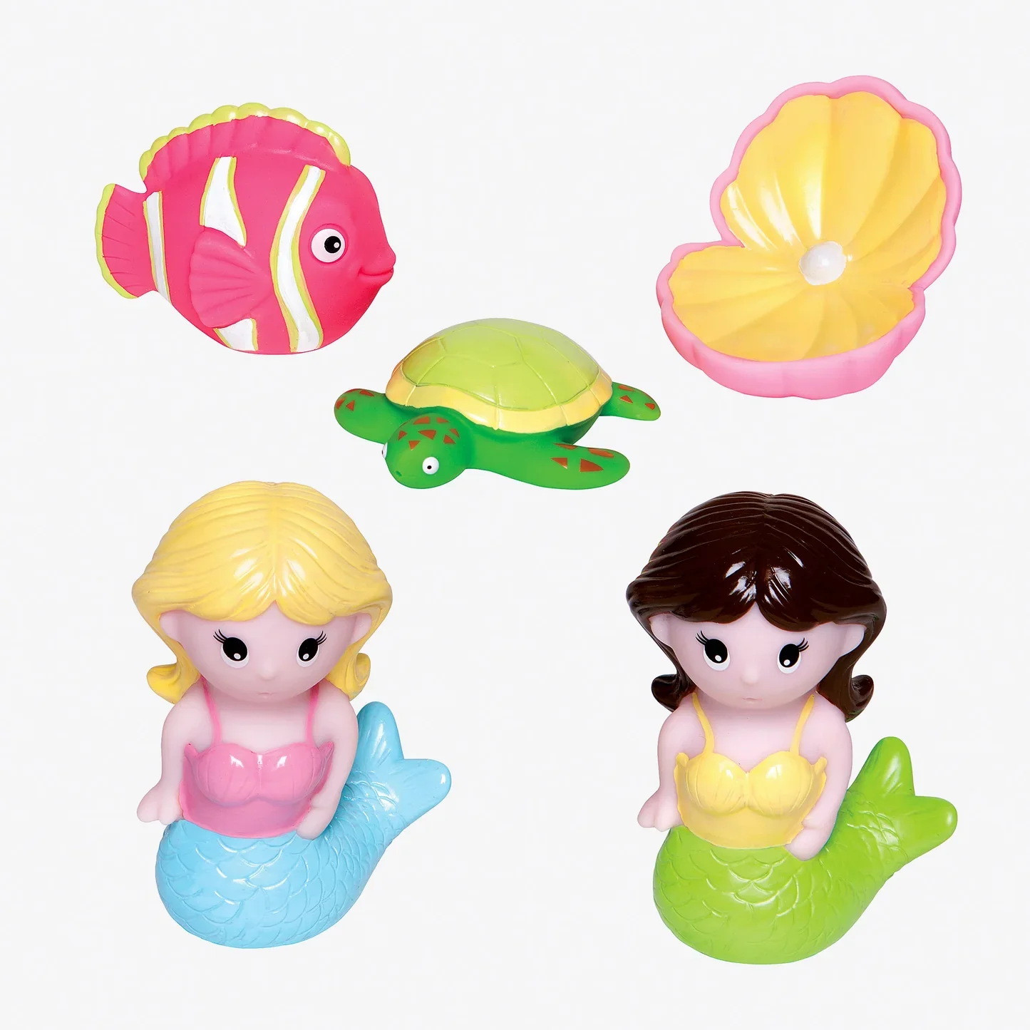 MERMAID PARTY SQUIRTIE BABY BATH TOYS - Image 2