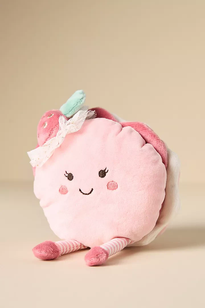 Mon Ami Foodie Friend Plush Kids Toy - Sweet Marie Macaron - Image 2