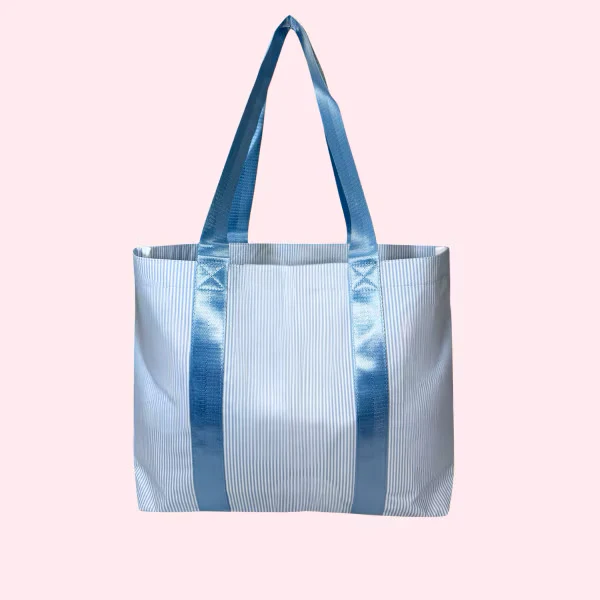 Oh! Mint Preppy Stripes Duffells, Bibs, and Totes - Image 3