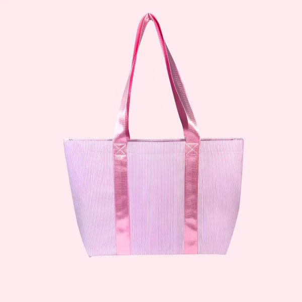 Oh! Mint Preppy Stripes Duffells, Bibs, and Totes - Image 6