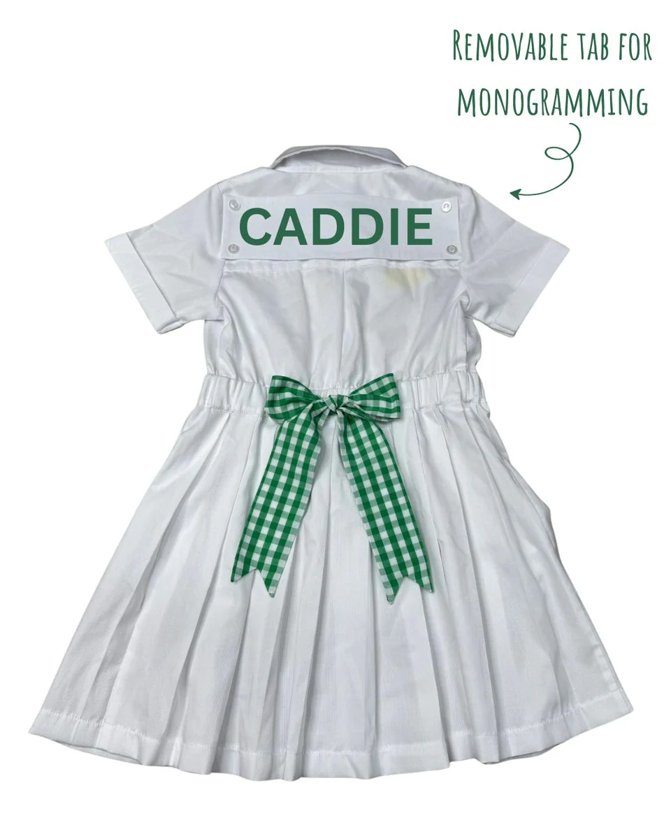 On the Green Skirted Caddie Dress - Image 3