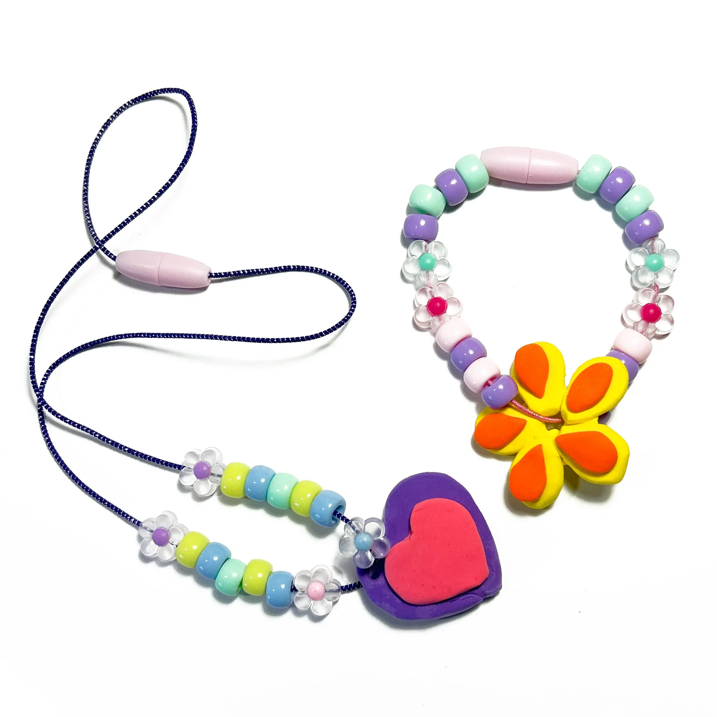 Ooly Creatibles Air Dry Clay Jewelry Kit - Blissful Blooms - Image 3