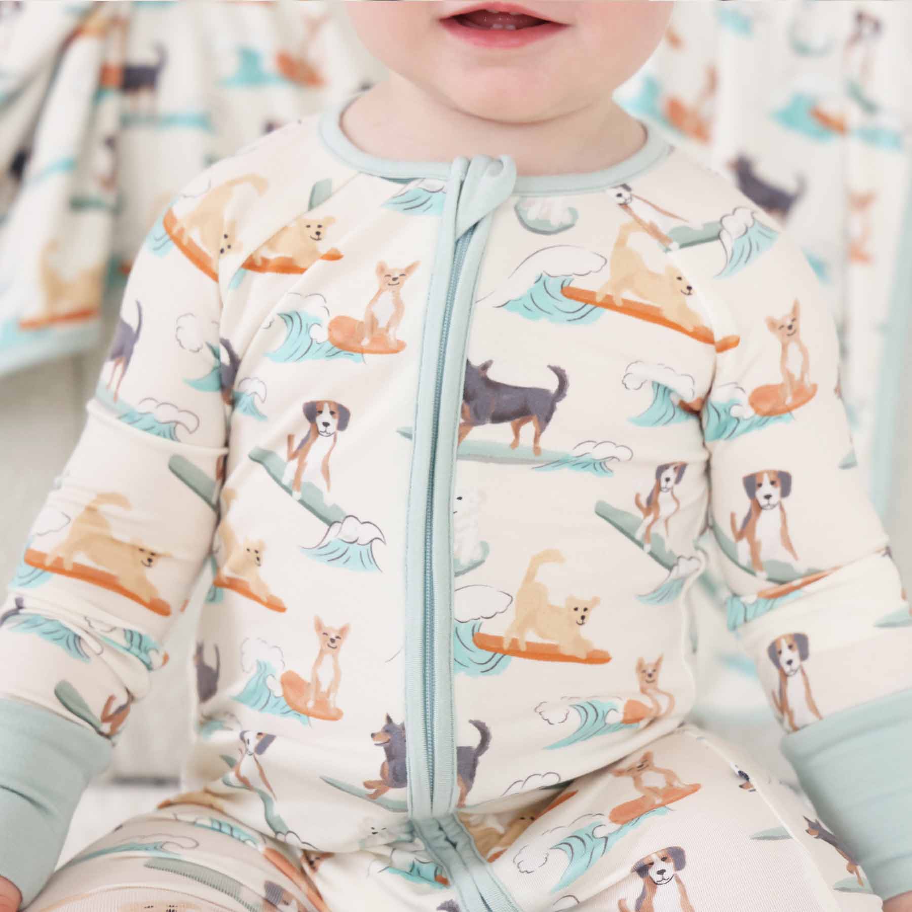 Paddle Pups Convertible Zip Romper: 3-6 months - Image 14