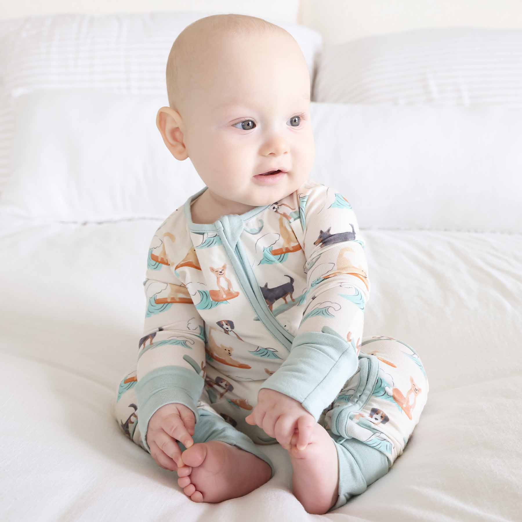 Paddle Pups Convertible Zip Romper: 3-6 months - Image 15