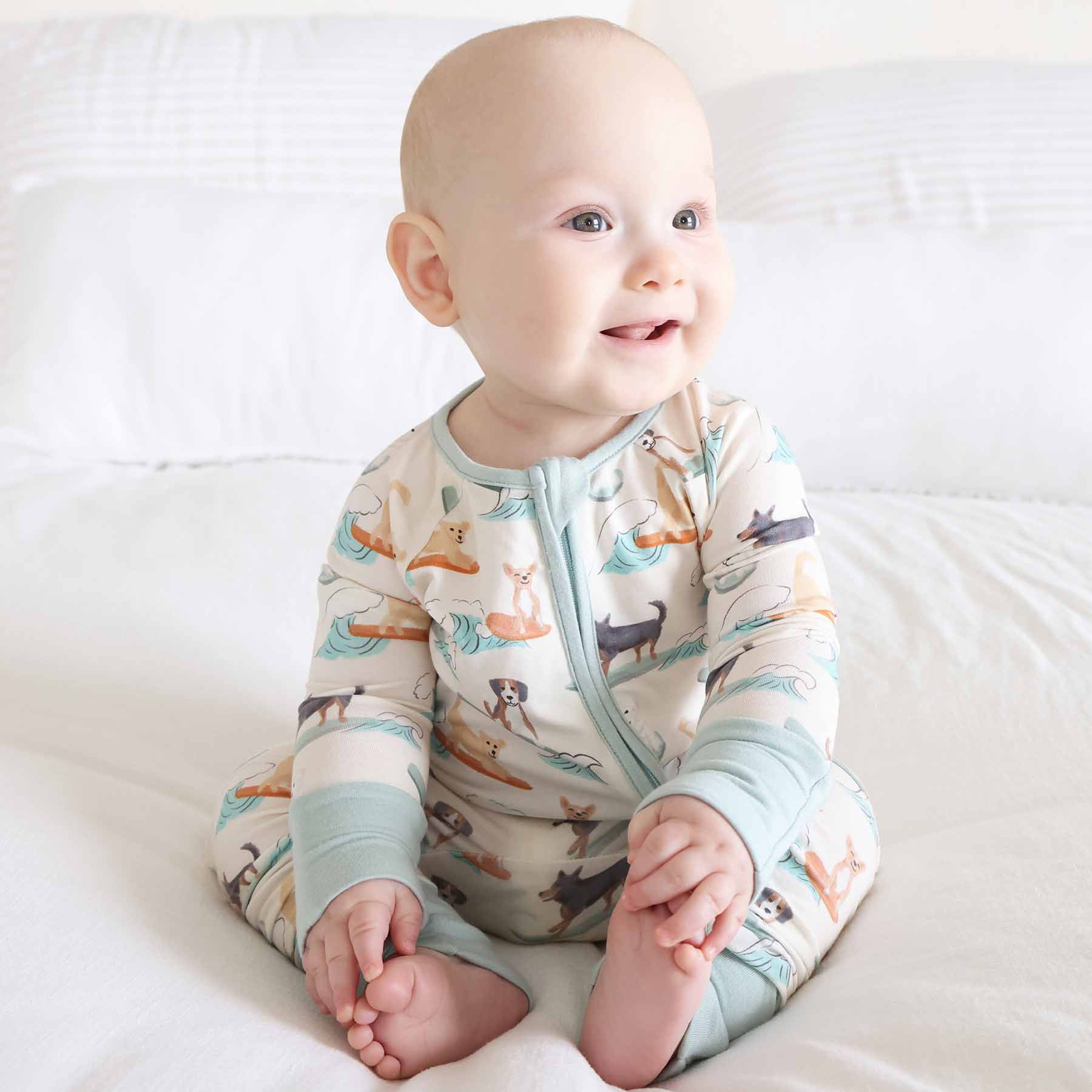 Paddle Pups Convertible Zip Romper: 3-6 months - Image 5