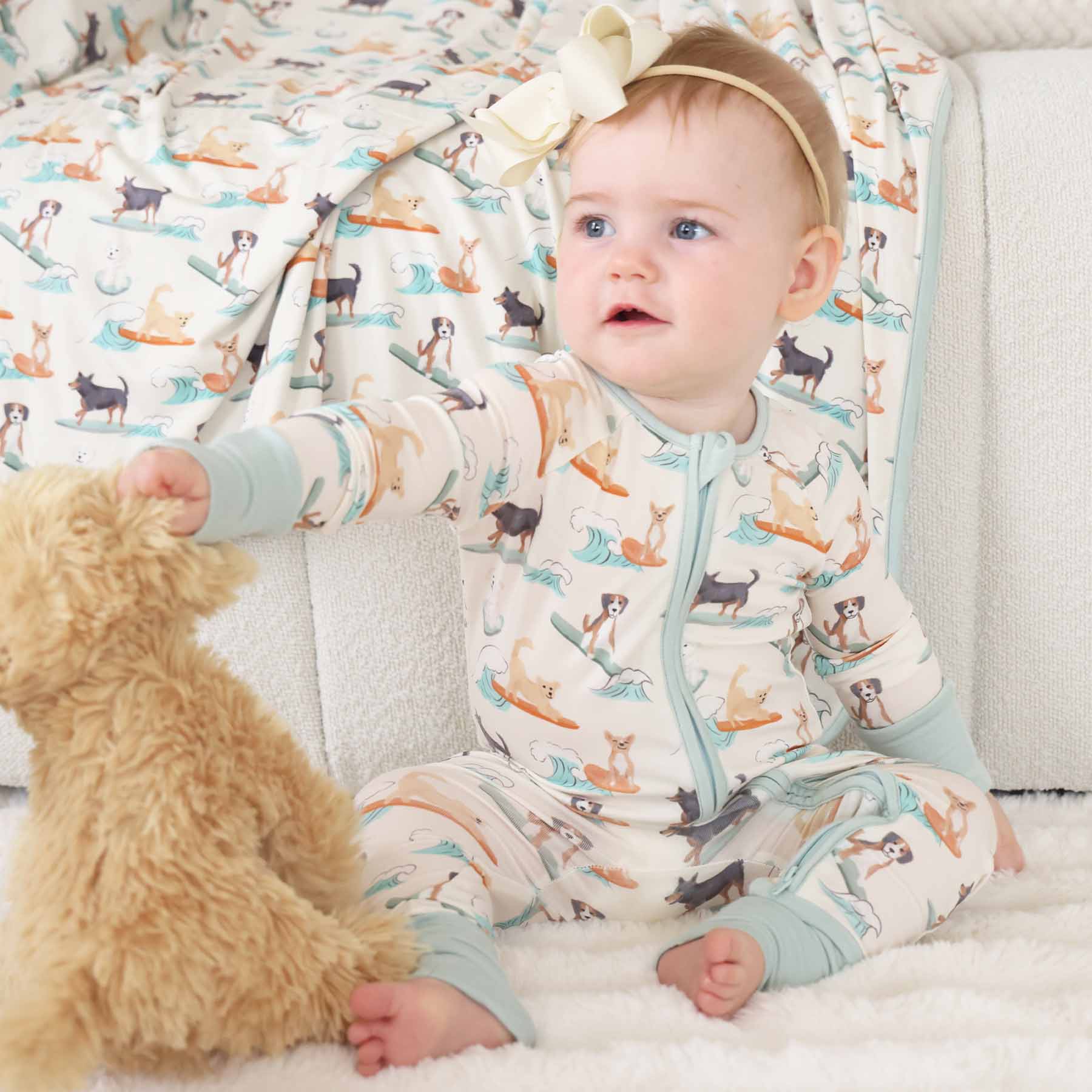Paddle Pups Convertible Zip Romper: 3-6 months - Image 7