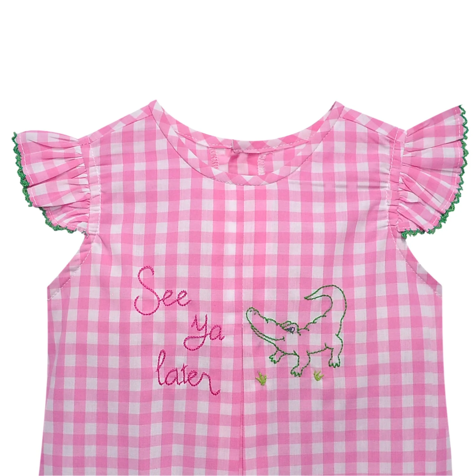 Pink Charlotte Dress- See Ya Later Alligator - Image 4