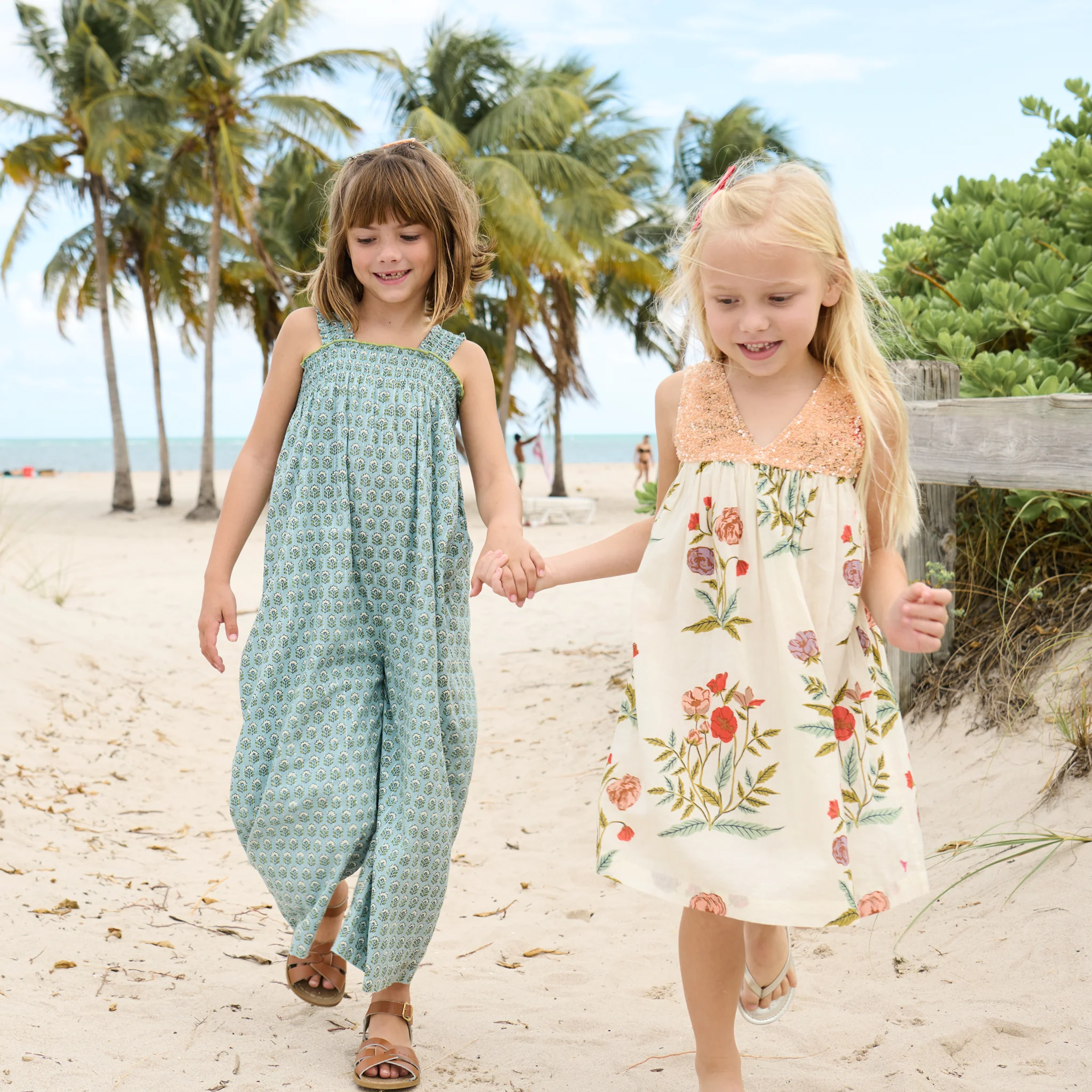 Pink Chicken - Girls Courtney Dress - Rosewick Poppy - Image 2