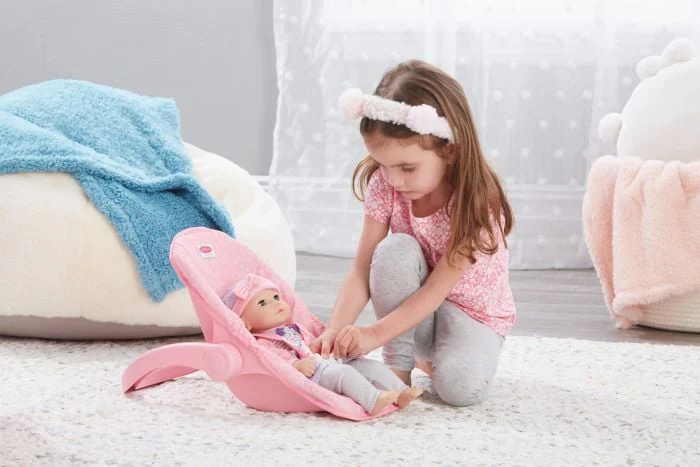 Pink Hearts Car Seat/Carrier - Image 7