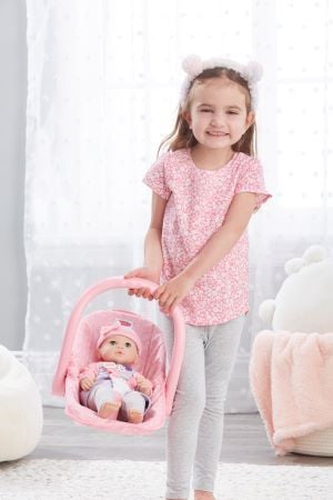 Pink Hearts Car Seat/Carrier - Image 8
