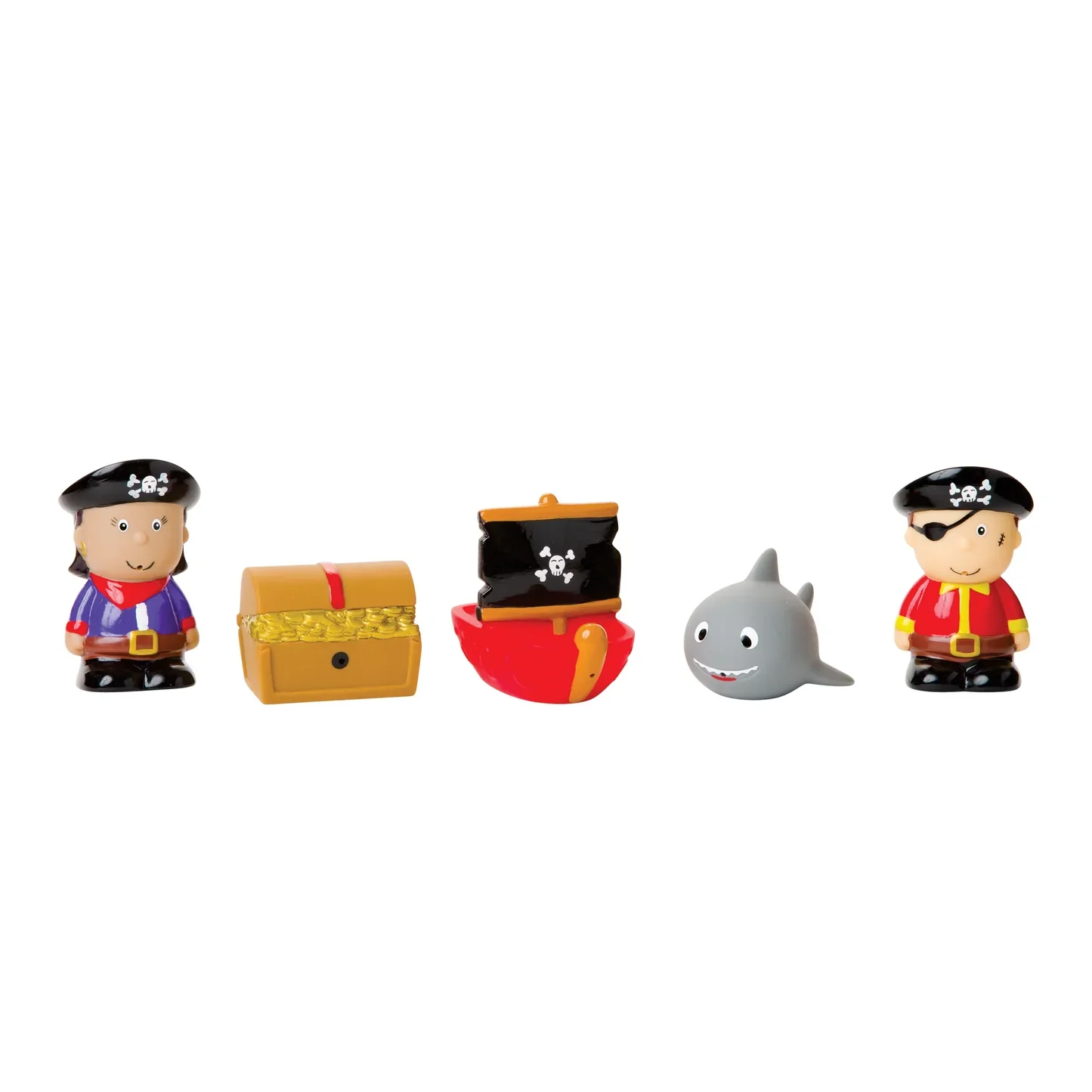 PIRATE PARTY SQUIRTIE BABY BATH TOYS - Image 3