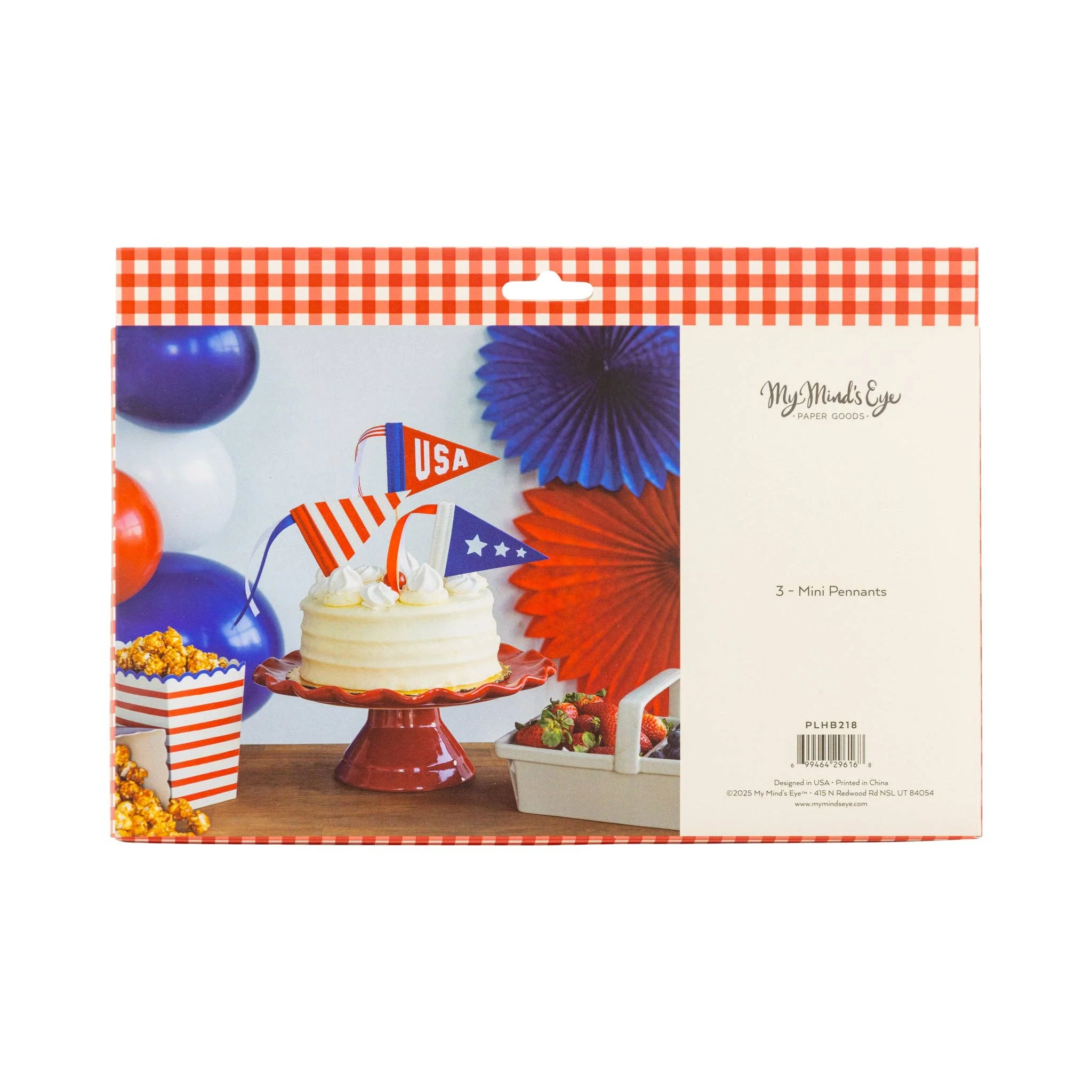 PLHB218 - Americana Felt Pennant Set - Image 4