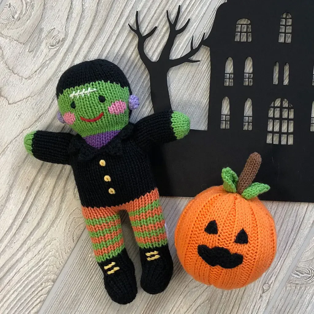 Punkin' the Pumpkin Rattle 5" - Image 4
