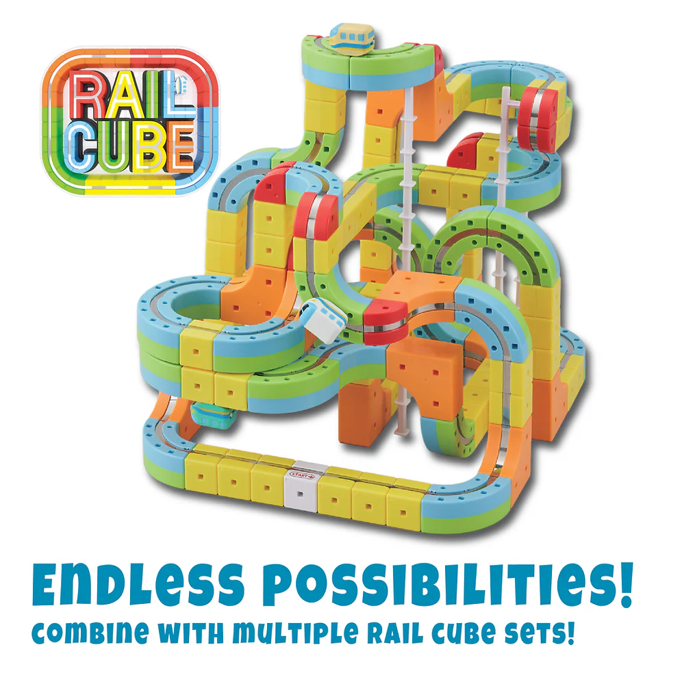 Rail Cube Magnetic Monorail Deluxe Set - Image 2