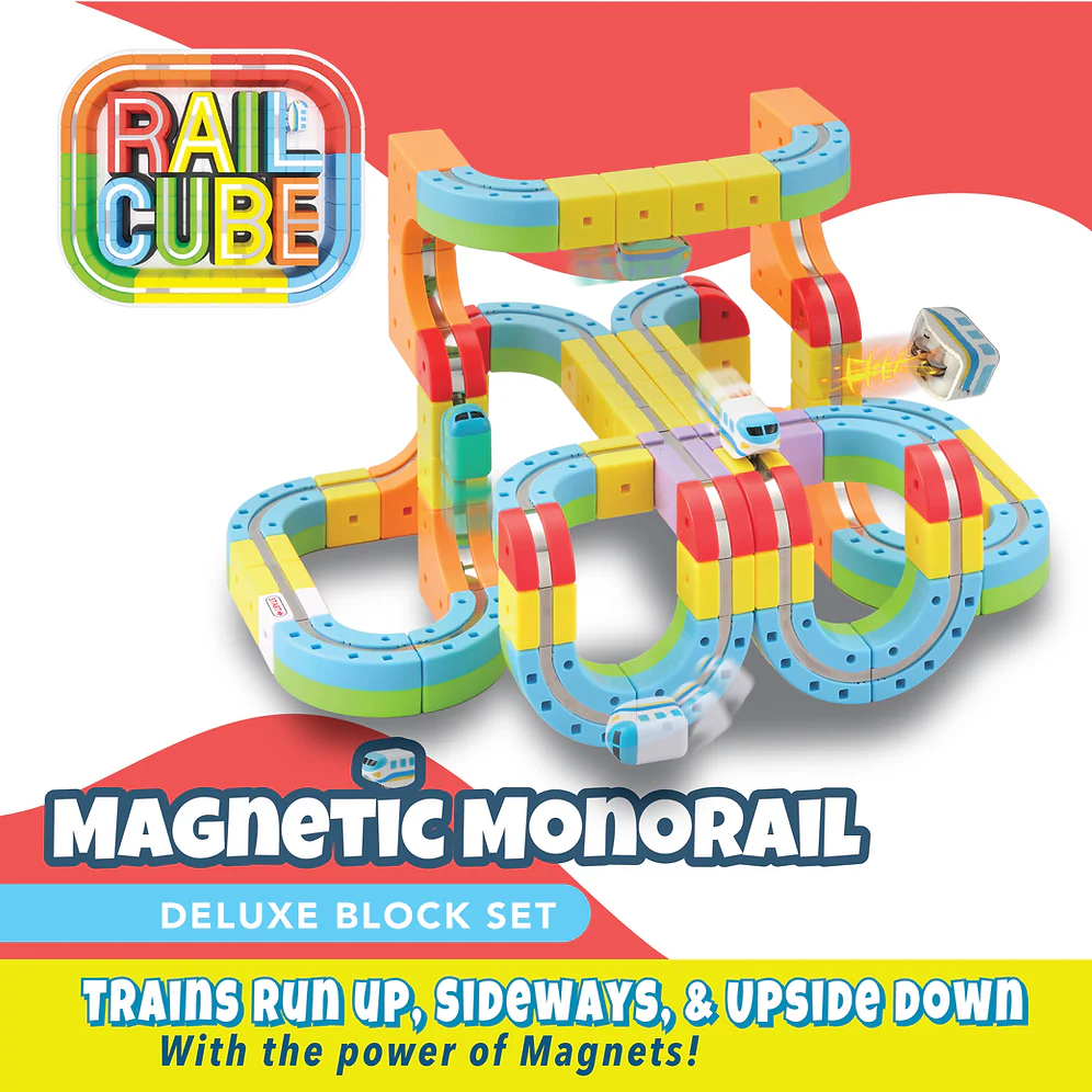 Rail Cube Magnetic Monorail Deluxe Set - Image 3