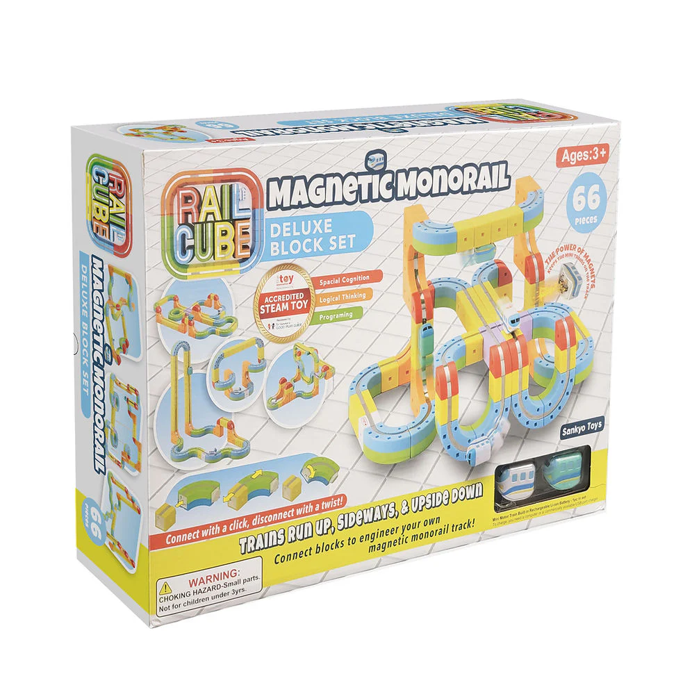 Rail Cube Magnetic Monorail Deluxe Set - Image 7