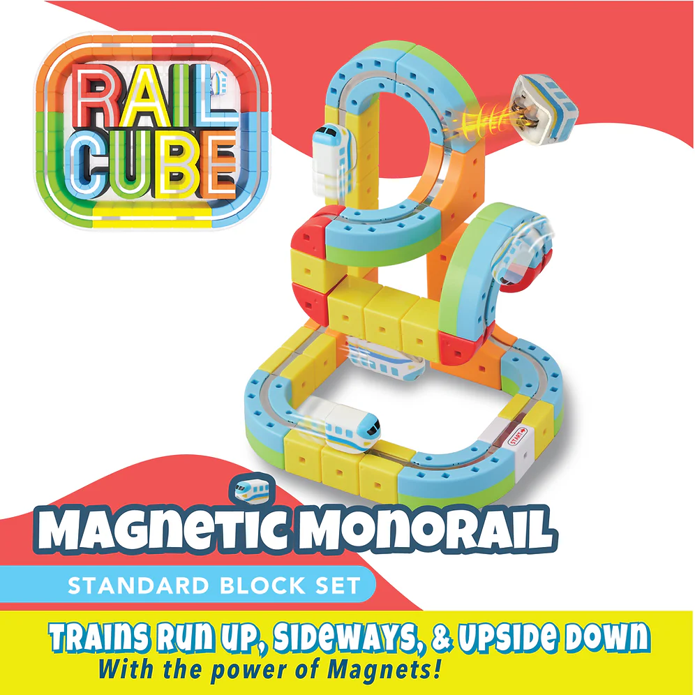 Rail Cube Magnetic Monorail Starter Set - Image 3