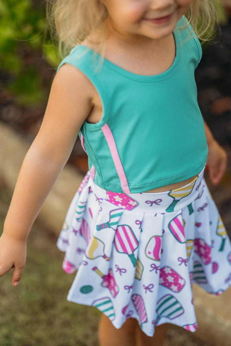 Reagan Pleated Skort–Leopard - Image 3