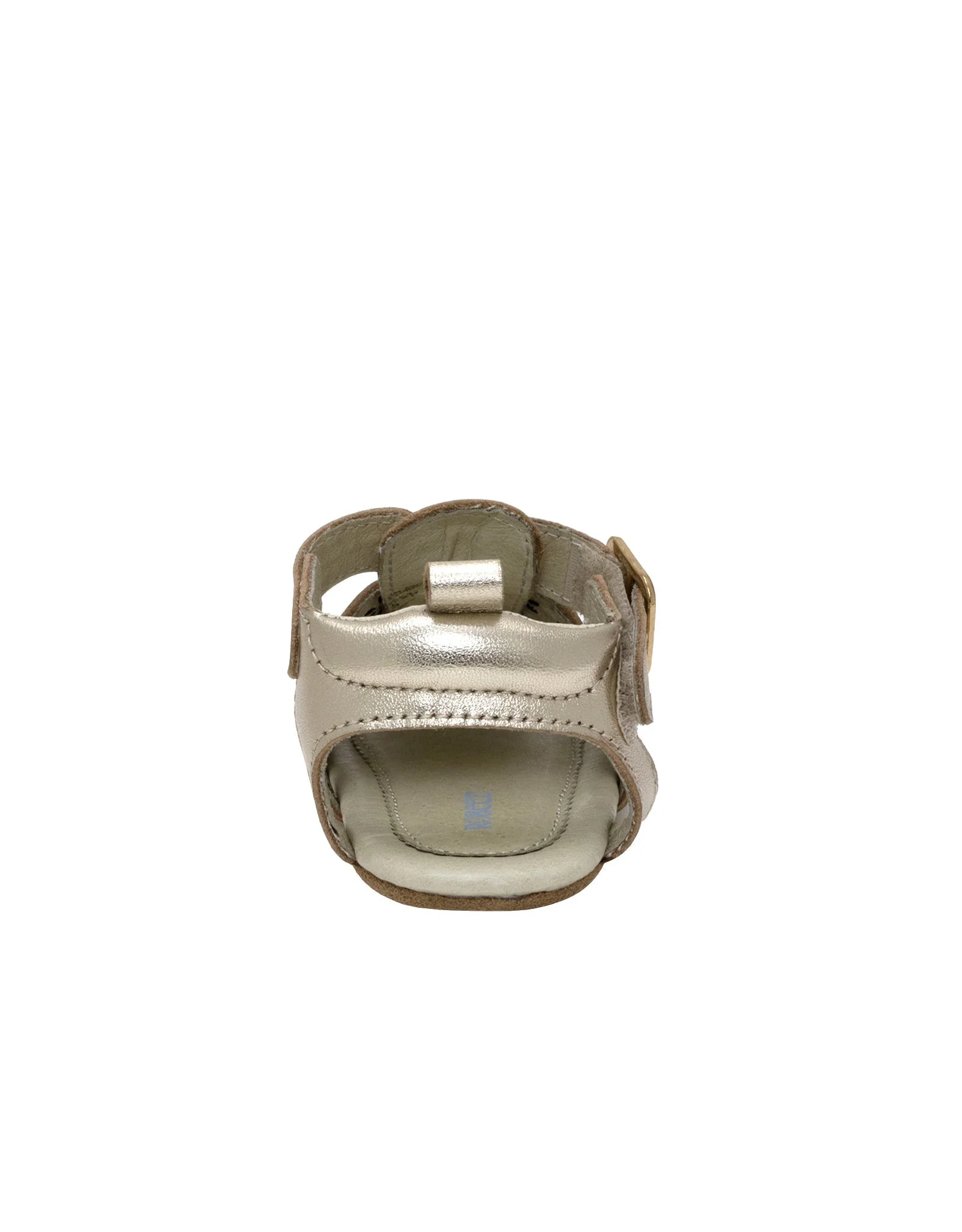 Robeez- Fleur First Kicks Sandals Gold - Image 7