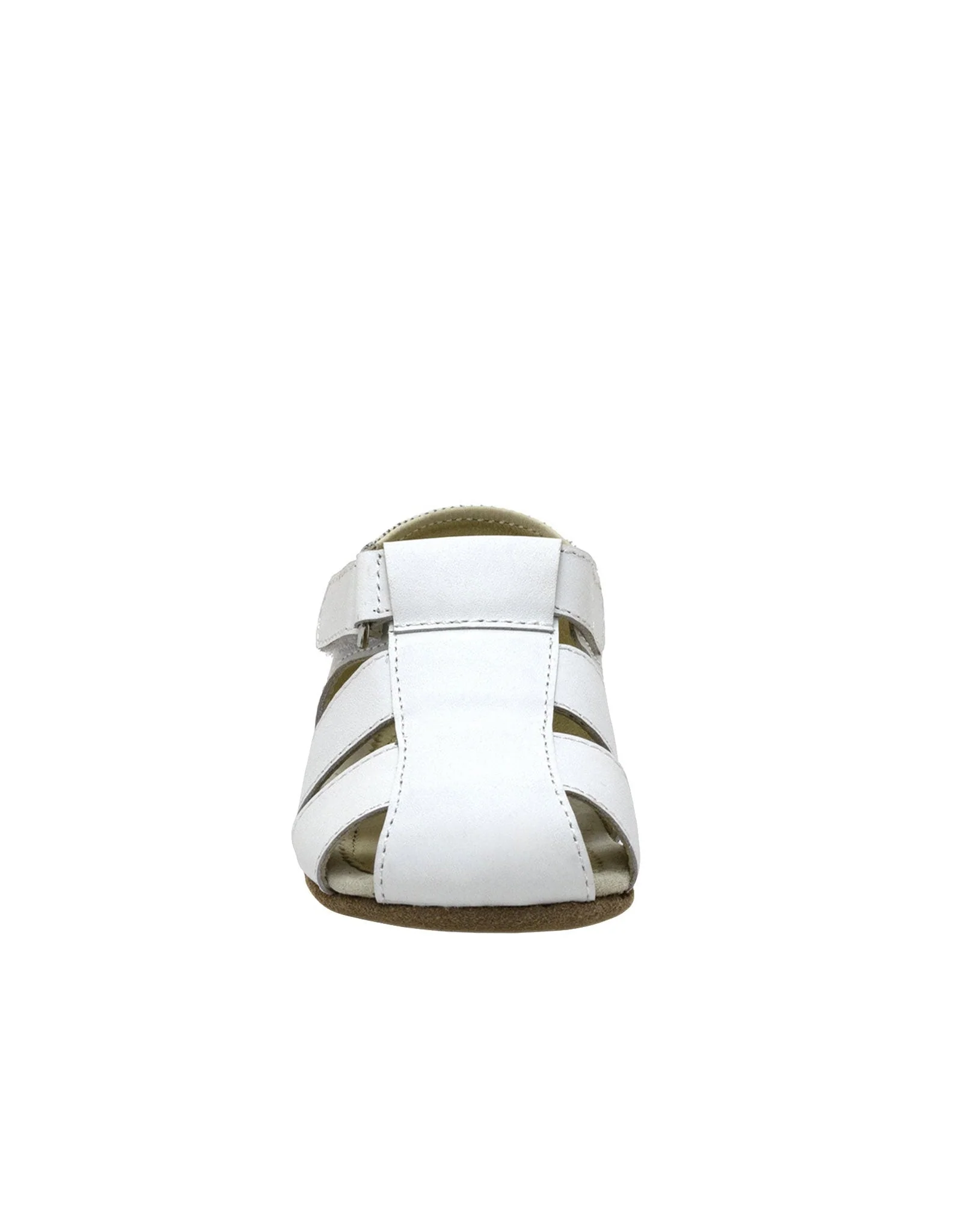 Robeez- Lacey First Kick Sandals White - Image 5