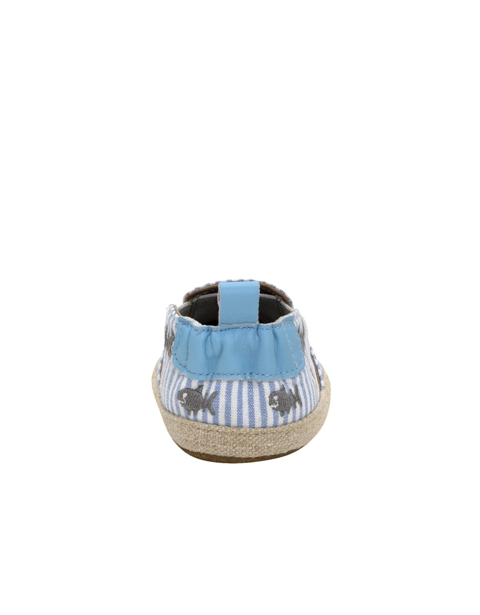 Robeez- Cove Soft Soles in Light Blue - Image 4
