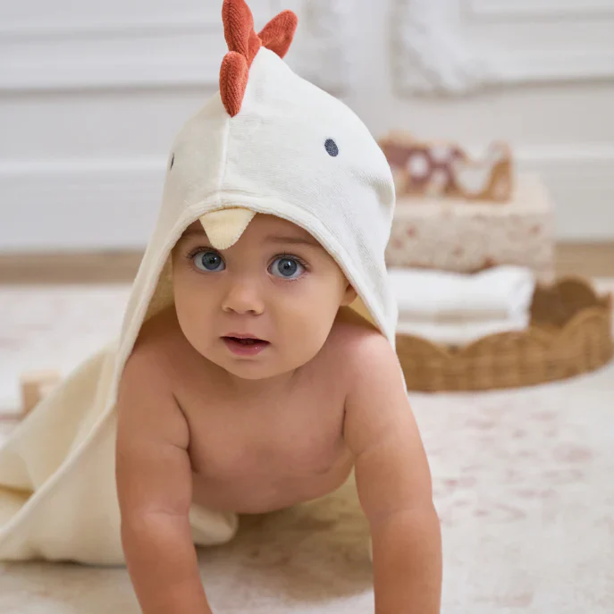 Rooster Hooded Bathwrap- Gamecocks - Image 2