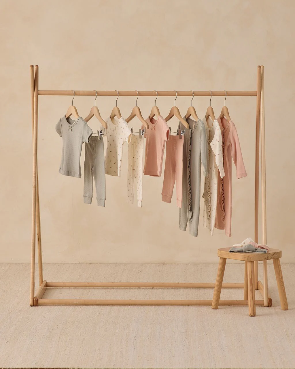 Quincy Mae Ruffle Jumpsuit || Melon - Image 4