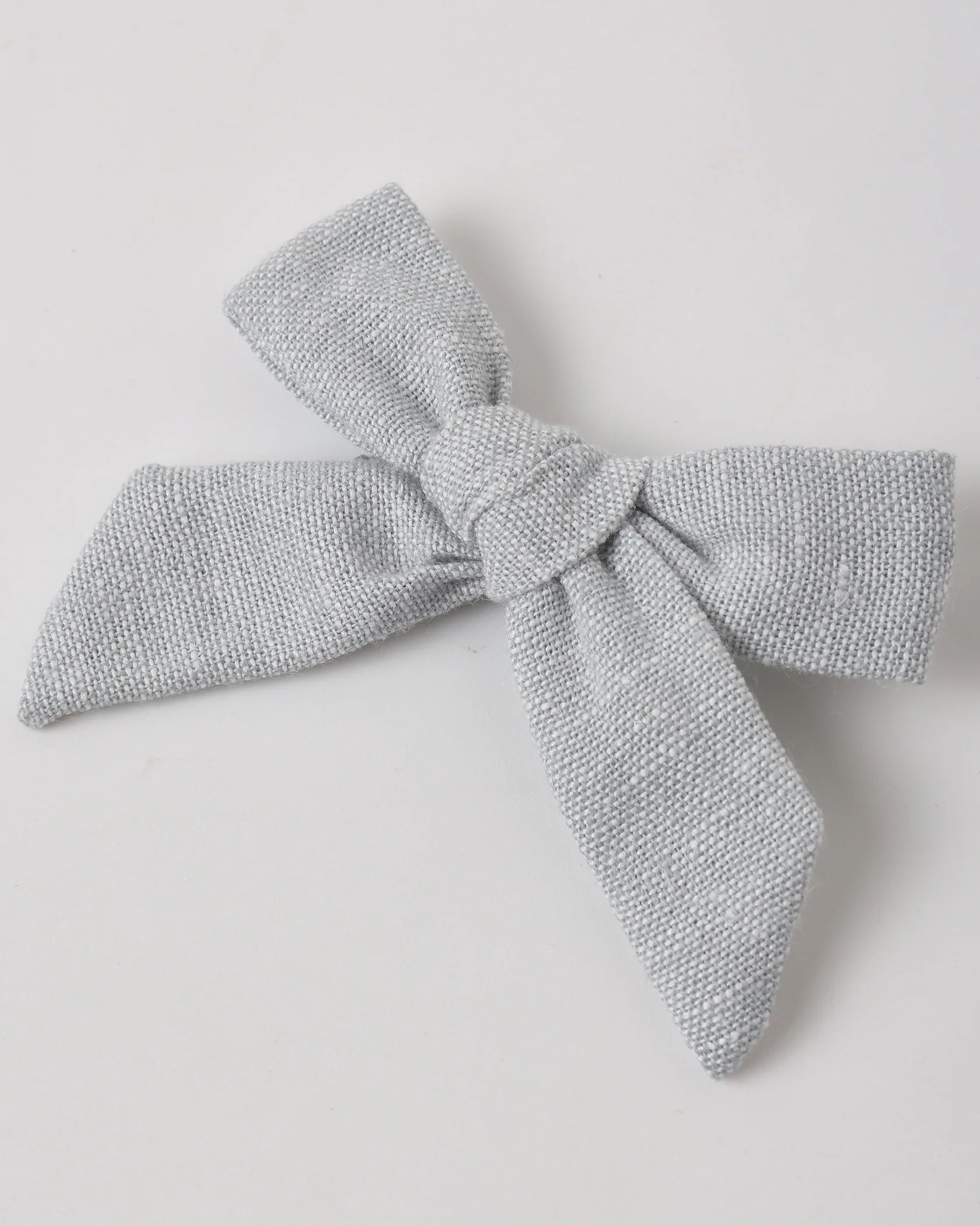RYLEE + CRU Bows, Set Of 2 Heathered Light Blue - Image 5
