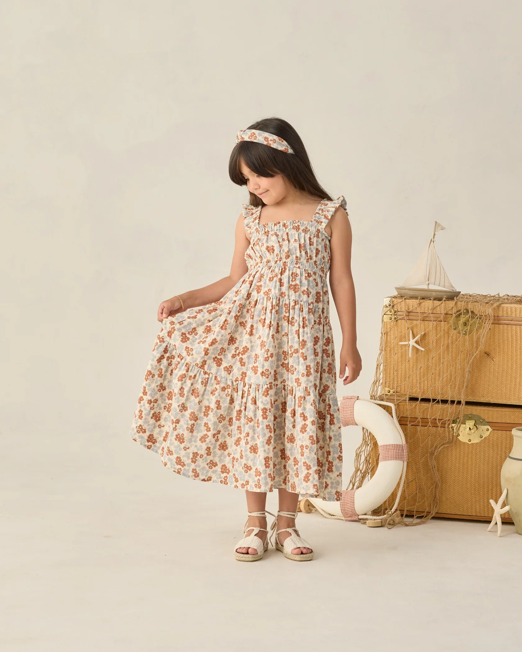 RYLEE + CRU Josie Dress Americana Floral - Image 2