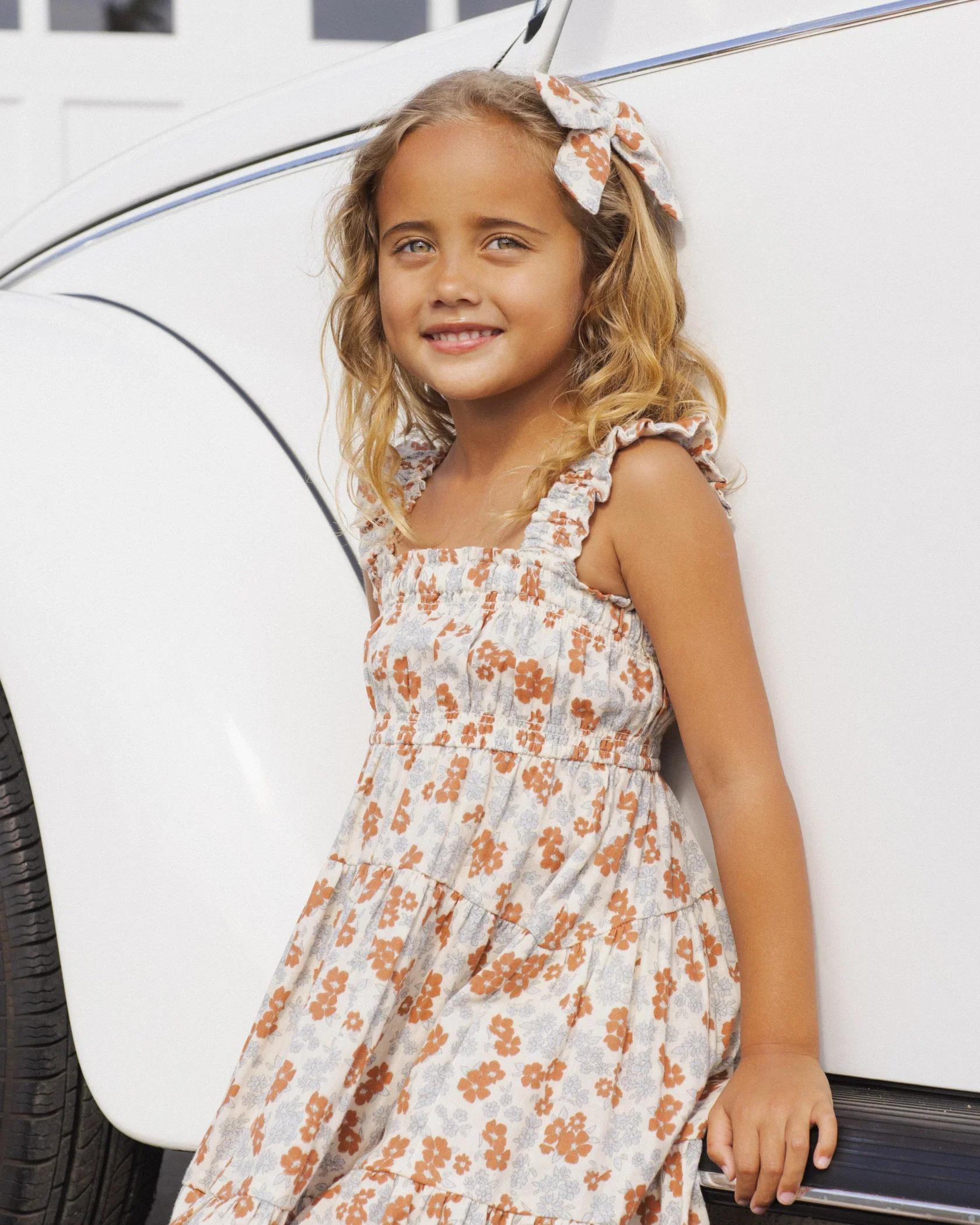 RYLEE + CRU Josie Dress Americana Floral - Image 4